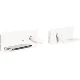 QAZQA 2er-Set Wandleuchten weiß inkl. LED mit USB und - Riza