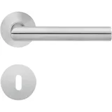 Karcher Design Karcher Türgriff-Garnitur Rhodos EPL28 Edelstahl matt Türklinke, Buntbart