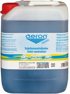 AERON® Toiletten-Sprühneutralisator, Toilettenneutralisator Blue Note, 5 Liter - Kanister