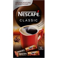 Nescafe Classic löslicher Instantkaffee Tassenpackungen 10 x 2g