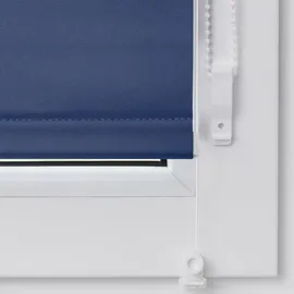 Lichtblick Thermo-Rollo / Verdunkelungsrollo Klemmfix 70 x 150 cm blau