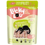 lucky lou Katzen-Nassfutter Thunfisch & Shrim in Jelly 70 g
