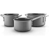 eva solo Grey Line Topf-Set 3-tlg. 1,8 l + 2,5 l + 3,8 l