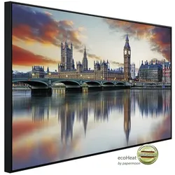 papermoon Infrarotheizung »EcoHeat - Big Ben London«, Matt-Effekt - bunt