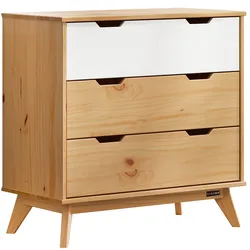 Kommode Borneo Natur Kiefer 80x40x79cm FSC® zertifiziert