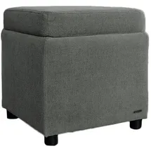 KAWOLA Hocker IDA Polyester 0 x 0 x 0 cm Grau