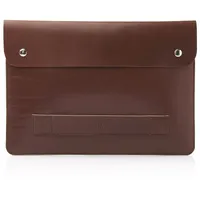 Castelijn & Beerens Laptophülle Leder 35.5 cm braun