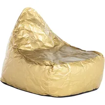 Beliani Sitzsack DROP Gold