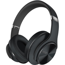 DOQAUS Bluetooth Kopfhörer Over Ear, Bis zu 90 Std Kopfhörer Kabellos mit 3 EQ-Modi,Dual 40mm Treiber, Memory-Protein Ohrpolster und Integriertem Mikrofon für Smartphone/PC(Verbesserte)