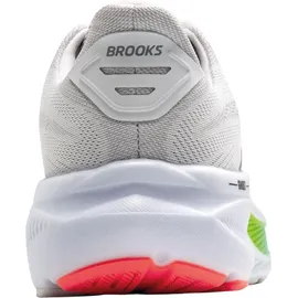 Brooks Ghost 17 Herren White/Pink Clay/Gecko 43