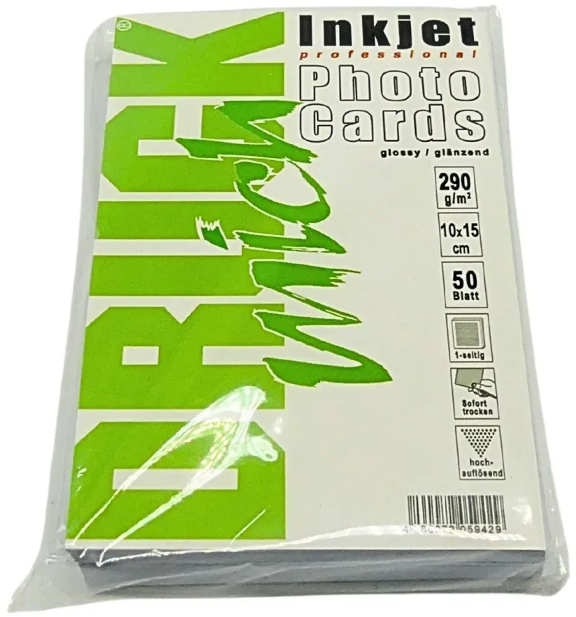 Druckmich Inkjet professional Photo Paper 1 seitig glänzend 10x15cm 290 g/m2