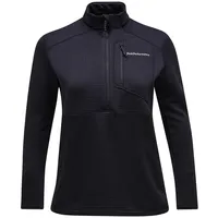 Peak Performance Trail Polartec Fleece Mit Halbem Reißverschluss - Black - S