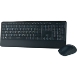 Logilink Wireless Tastatur Set DE schwarz (ID0161)