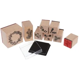 Rico Design Stempelset Classical Christmas 9 St.
