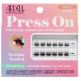 Ardell Press On Pre Glued Underlash Extensions Naked Natural Cluster Lashes Kit Anfängerfreundliches DIY Lash Extension Kit Verschiedene Längen Mini Pack 12 Wimpernbüschel
