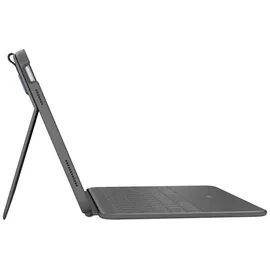 Logitech Rugged Folio Tastatur für iPad 10,2" Grau