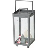 Boltze Weihnachtslaterne für Kerzen MONTI, 23 cm