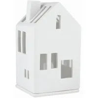 räder Mini Lichthaus Wohnhaus 11 x 6 x 6 cm Weiß