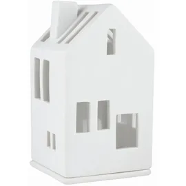 räder Mini Lichthaus Wohnhaus 11 x 6 x 6 cm Weiß