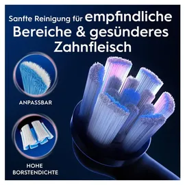 Oral-B iO Sanfte Reinigung Aufsteckbürste schwarz 2 St.