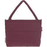 Lässig Wickeltasche Shopper deep red
