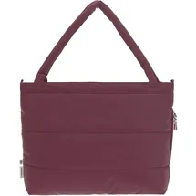 Lässig Wickeltasche Shopper deep red