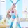 furyuu Chainsaw Man BiCute Bunnies PVC Statue Power Light Blue Color 30 cm - Schwarz/Grün