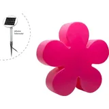 8 seasons design GmbH Solarleuchte Kunststoff Ø 40 cm 1 Stück rosa