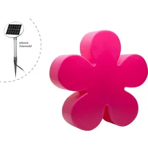 8 seasons design GmbH Solarleuchte Kunststoff Ø 40 cm 1 Stück rosa