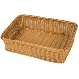 Demarkt Flechtkorb Regalkorb Schrankkorb Rattan Schubfach Regal Korb Attraktiv Size 35 * 25 * 7cm