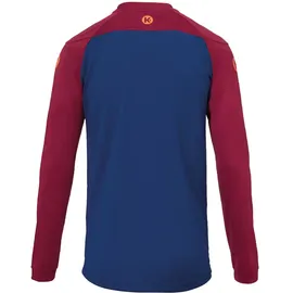 Kempa Prime Langarmshirt deep blau/deep rot XXL
