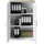 Möbel Boss JUDITH Aktenschrank 86,00 x 38,00 x 127,00 cm weiß