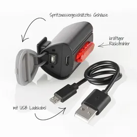 Fischer LED Beleuchtungsset Fahrradbeleuchtung