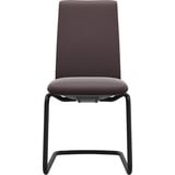 Stressless® Polsterstuhl Laurel, Low Back, Größe M, mit Beinen aus Stahl in Schwarz matt gelb