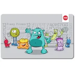 EMSA Classic Brettchen 516278 , Motiv: Monster