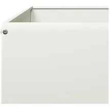 vidaXL Hochbeet 100 x 100 x 33,5 cm Weiß