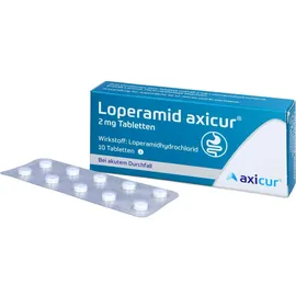 axicur Loperamid axicur 2 mg Tabletten
