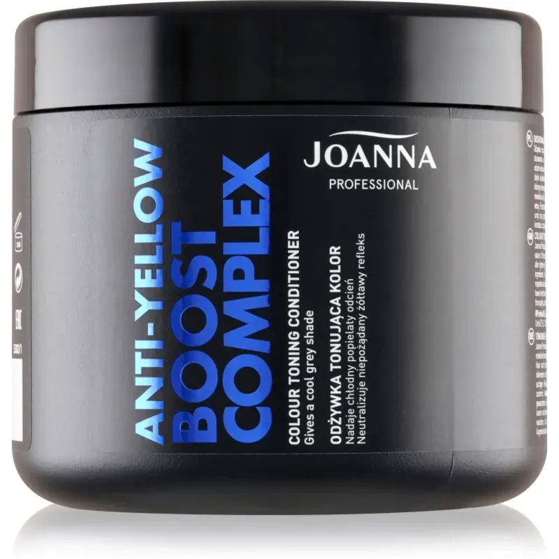 Joanna Professional Color Boost Complex revitalisierender Conditioner für blonde und graue Haare 500 g