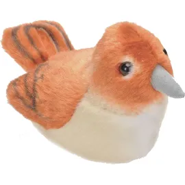 Wild Republic Vögel mit Ton Nachtigall 15 cm Braun