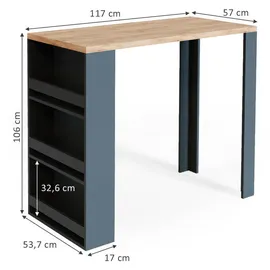 Vicco Bartisch Eiche 57 x 117 cm Braun