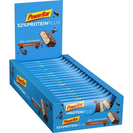 PowerBar 52% Protein Plus Chocolate Nut Riegel 20 x 50 g