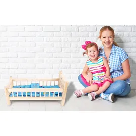 Small Foot Company Puppenbett natur