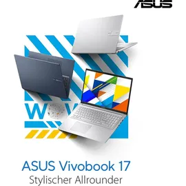 Asus Vivobook 17 Intel Core i7-1355U 16 GB RAM 1 TB SSD Win11 Home Cool Silver
