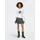 Only Hosenrock kariert Grau 40