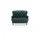 Atlantic Home Collection Sessel Leo Samtvelours 111 x 86 x 95 cm Grün