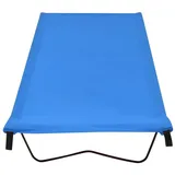 vidaXL Campingbett 180x60x19 cm Oxford-Gewebe und Stahl Blau