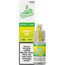 Ohm Brew Double Brew Lemon & Lime NicSalt Liquid 10ml / 10mg