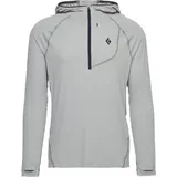 Black Diamond - Alpenglow Pro Hoody - Longsleeve Gr L grau