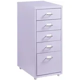 [en.casa] Kökar Schubladenschrank 69 cm x 28 cm x 41 cm lila