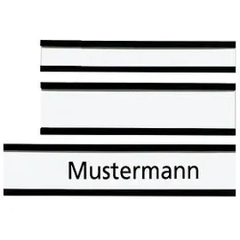Franken Etikettenhalter magnetisch braun 5,0 x 1,0 cm, 20 St.